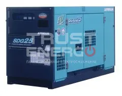 Дизельный генератор Airman SDG25S В кожухе Kubota V2403 Дизельный генератор Airman SDG25S В кожухе Kubota V2403