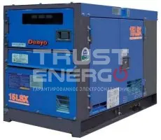 Дизельный генератор Denyo DCA-15LSX с АВР В кожухе Kubota  trustenergo.ru Дизельный генератор Denyo DCA-15LSX с АВР В кожухе Kubota  trustenergo.ru