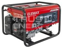 Бензиновый генератор Elemax SH 6500 EX-RS с АВР Открытая на раме Honda GX340 trustenergo.ru
