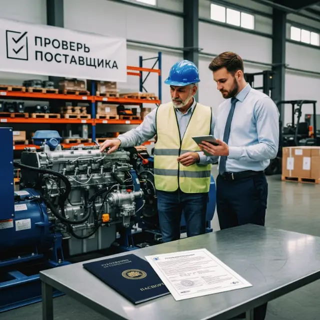 Покупка дизельного генератора: как проверить поставщика?